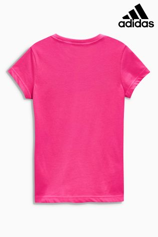 Pink adidas Logo T-Shirt